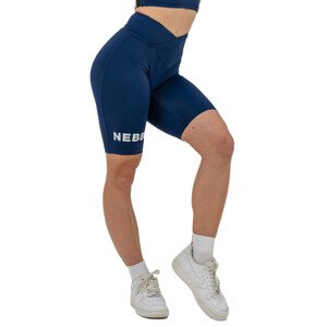 Leginové šortky s vysokým pasem Nebbia 9″ SNATCHED 614  S  Dark Blue