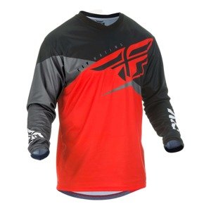 Motokrosový dres Fly Racing F-16 019  červená/černá/šedá  L