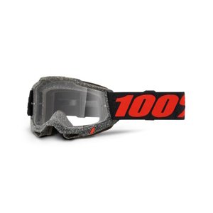 Motokrosové brýle 100% Accuri 2 Huaraki černá, čiré plexi