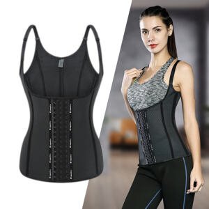 Fitness korzet s ramínky inSPORTline Corsup béžová S
