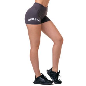 Šortky s vysokým pasem Nebbia Classic HERO High Waist Shorts 582  Marron  S