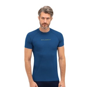 Pánské triko Brubeck 3D Run PRO s krátkým rukávem  Dark Blue  XXL