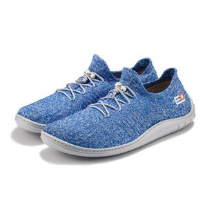 Pánské barefoot boty Brubeck Merino light blue/grey 47