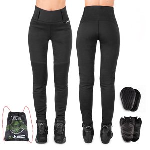 Dámské moto legíny W-TEC Noposum s aramidem  černá  5XL