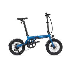 Skládací elektrokolo EOVOLT City 4-Speed 16"  modrá