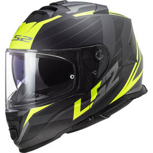 Moto helma LS2 FF800 Storm II Nerve Matt H-V Yellow  3XL (65-66)