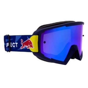 Motokrosové brýle RedBull Spect Whip, modré matné, plexi modré zrcadlové