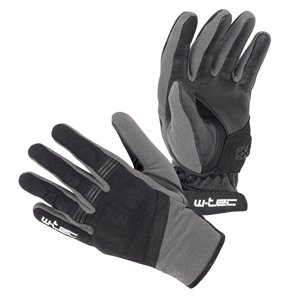 Letní moto rukavice W-TEC Groniko  šedo-černá  L