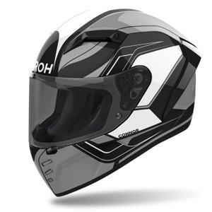 Moto přilba AIROH Connor Dunk lesklá černá  XL (60)