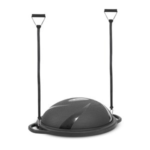 Balanční podložka inSPORTline Dome Hold s gumovými expandéry 100 cm / 4,6 kg  černá