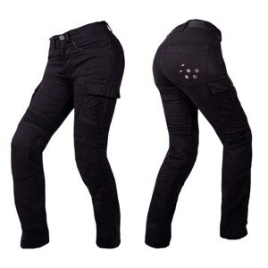 Dámské moto jeansy W-TEC Komehana černá 26/32
