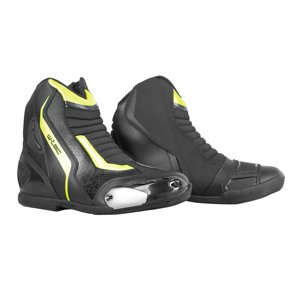 Moto boty W-TEC GlamCE černá-fluo žlutá 41