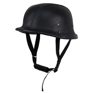 Retro otevřená moto helma Sodager ADH-011  4XL (67-68)  černá