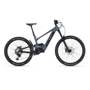 Celoodpružené elektrokolo KELLYS THEOS R50 LTD P 725Wh 29"/27,5" - model 2025  Steel Blue  M (17", 168-180 cm)