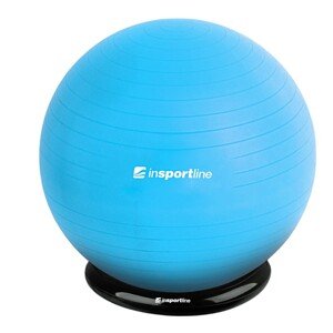 Gymnastický míč inSPORTline Top Ball 65 cm se základnou BallBase  modrá
