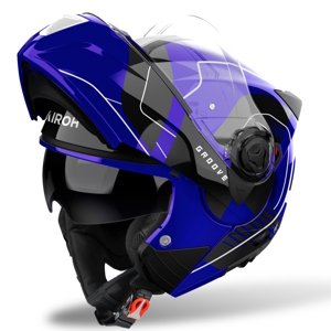 Výklopná přilba AIROH SPECKTRE Groove P/J modrá lesklá  XL (60)