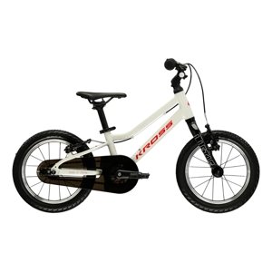 Dětské kolo Kross Liftie 14" - model 2025 7" (95-110 cm) šedá / červená / lesk
