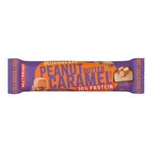 Proteinová tyčinka Nutrend Delicious Bar 50g arašídové máslo+karamel