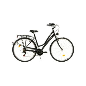 Městské kolo DHS City 28001 28" - model 2025 19,5" (170-185 cm) Black