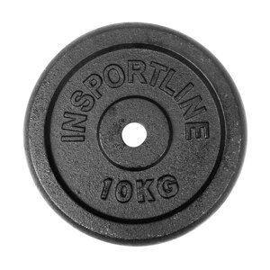 Litinový kotouč inSPORTline CastCzech 10 kg 30 mm