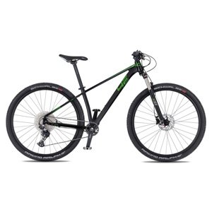 Horské kolo 4EVER Dark Sport 29" - model 2025 S (15,5", 150-165 cm) pearl black/green