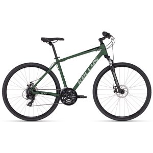 Pánské crossové kolo KELLYS CLIFF 70 28" - model 2025 L (21", 175-190 cm) Moss Green