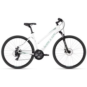 Dámské crossové kolo KELLYS CLEA 70 28" - model 2025 S (17", 155-170 cm) Frost White
