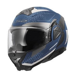 Překlopná přilba LS2 FF910 Advant II Astral Navy Blue Grey P/J L (59-60)