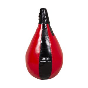 Boxovací pytel SportKO GP4 52x70cm / cca 10kg  červeno-černá