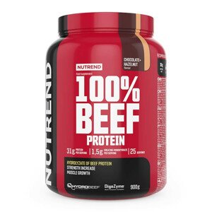 Hovězí bílkovina Nutrend 100% Beef Protein 900g  čokoláda+lískový ořech