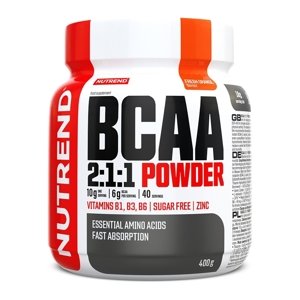 Práškový koncentrát Nutrend BCAA 2:1:1 Powder 400 g  pomeranč