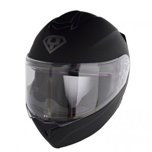 Moto helma Yohe 938 Double Visor  matně černá  XS (53-54)
