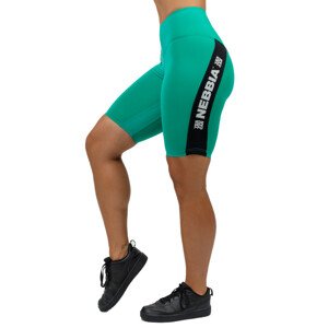Fitness šortky Nebbia s vysokým pasem ICONIC 238  Green  XS