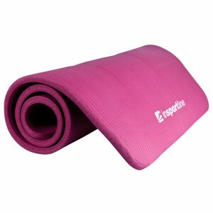 Podložka na cvičení inSPORTline Fity 140x61x1,5 cm  fialová