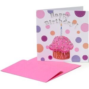 Legami Birthday Greeting Cards - 7X7 Cupcake&Dots uni