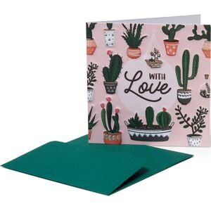 Legami Various Greeting Cards - 7X7 - Cactus uni