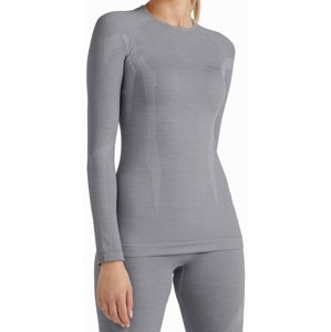 Falke Women long sleeve Shirt Wool-Tech - grey-heather XS
