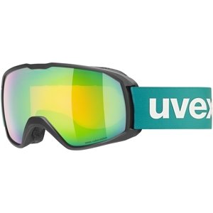 Uvex Xcitd CV - black matt/mirror green colorvision orange (S2) uni