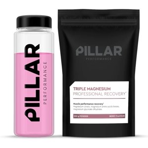PILLAR Triple Magnesium prášek (sáček) - Natural Berry uni