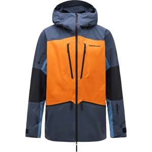 Peak Performance M Vertical Gore-Tex Pro Jacket - ombre blue/orange dune/shallow M