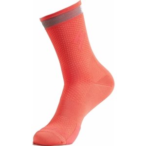 Specialized Soft Air Reflective Tall Sock - vivid coral 40-42