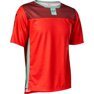 FOX Youth Defend SS Jersey - fluo red 117-125