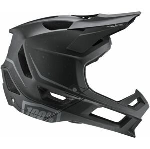 100% Trajecta Helmet W/Fidlock Black 61-64