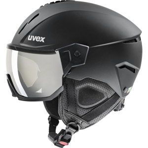 Uvex Instinct visor - black matt/mirror silver smoke (S2) 59-61