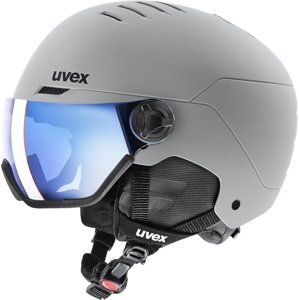 Uvex Wanted visor - rhino matt/mirror blue lasergold lite 54-58