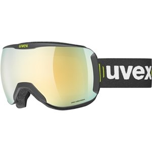 Uvex Downhill 2100 CV race - black matt/mirror gold colorvision green (S2) uni