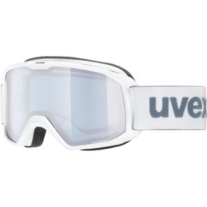 Uvex Elemnt FM - white matt/mirror silver blue (S2) uni