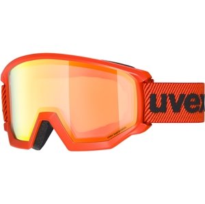 Uvex Athletic FM - fierce red matt/mirror orange orange (S2) uni