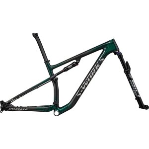 Specialized S-Works Epic Frameset - green tint carbon/chrome XL