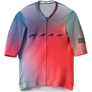 MAAP Blurred Out Pro Hex Jersey 2.0 - Red Mix M